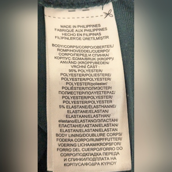 Ralph Lauren Sz10 Green with Purple Floral Pattern Side Gather Cowl Neck Dress - Picture 10 of 11